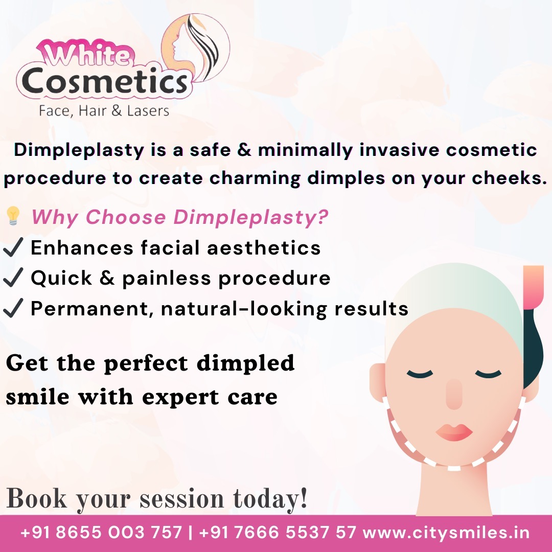  Get the Perfect Dimpled Smile with White Cosmetics! 