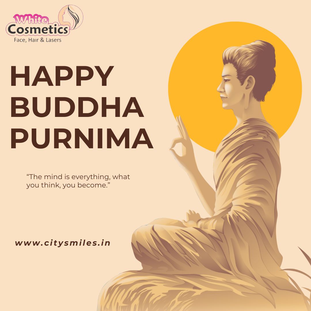 Happy Buddha Purnima from White Cosmetics!