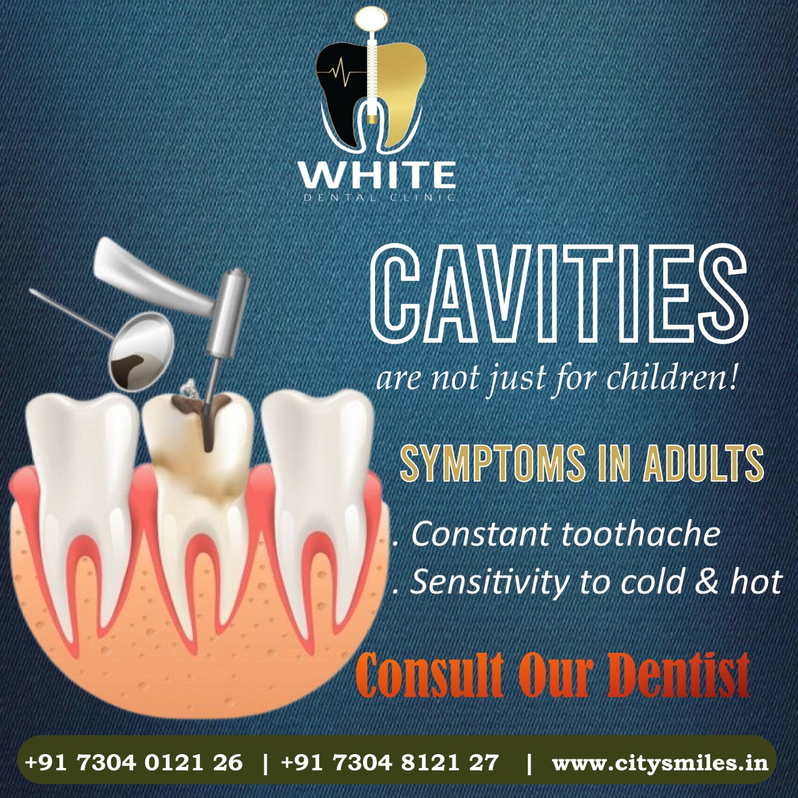 WHITE DENTA - Cavities Are Not Just for Children