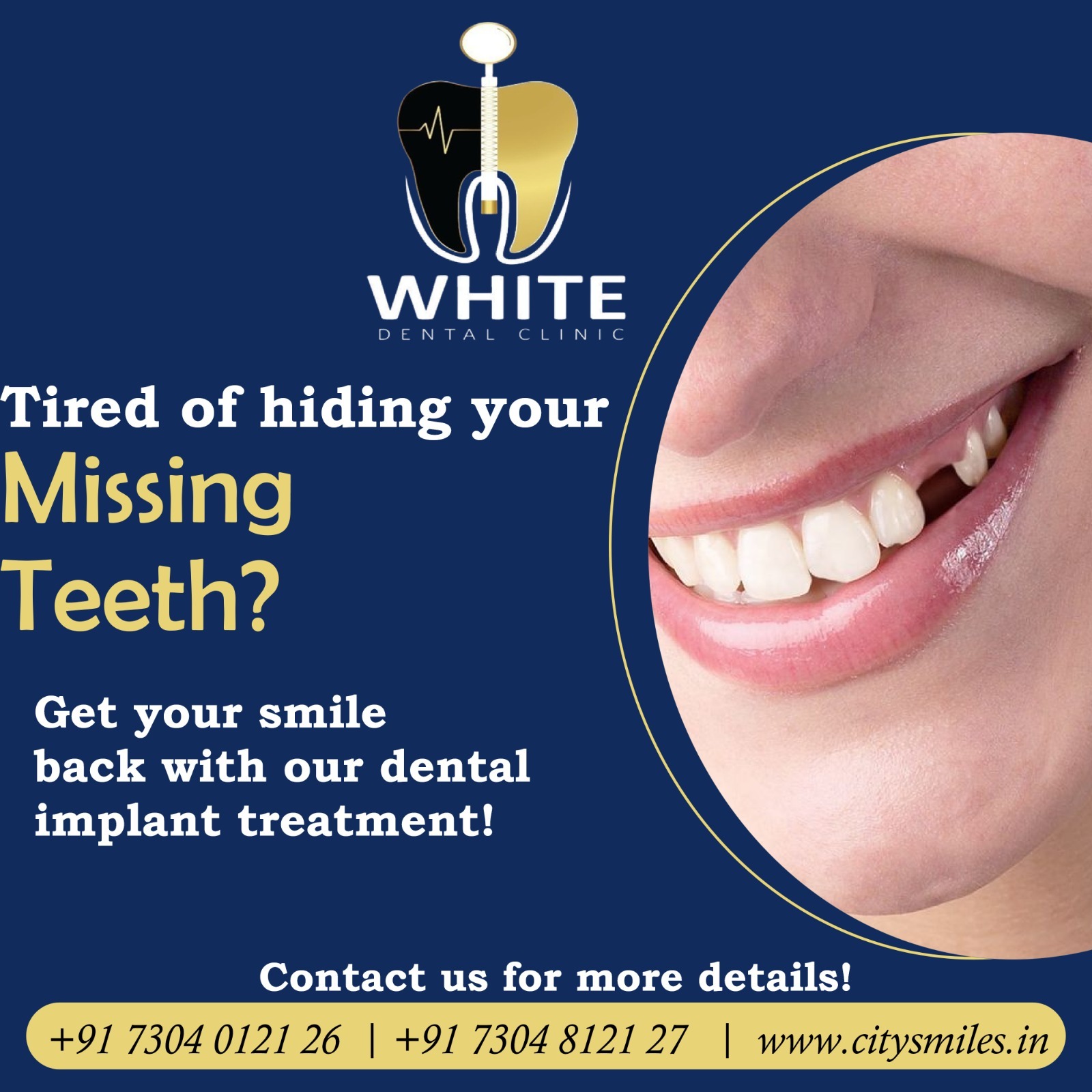 Say goodbye to discomfort and hello to a natural, beautiful smile.