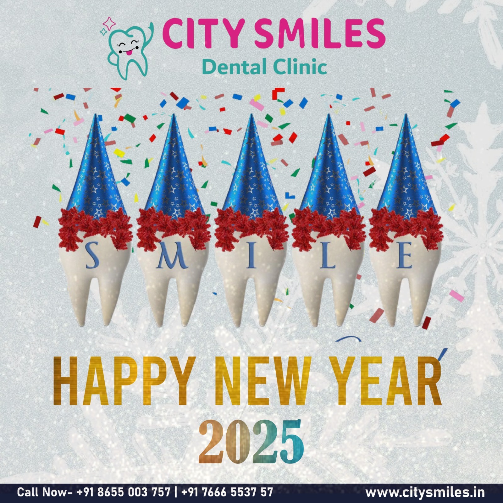 mile Bright in 2025 with CITY SMILES Dental Clinic! 