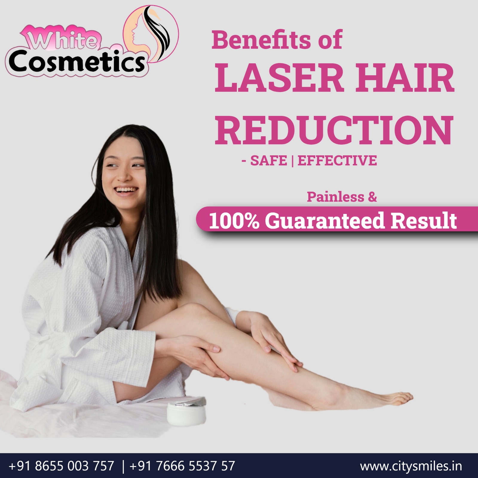 Discover the Benefits of Laser Hair Reduction at White Cosmetics