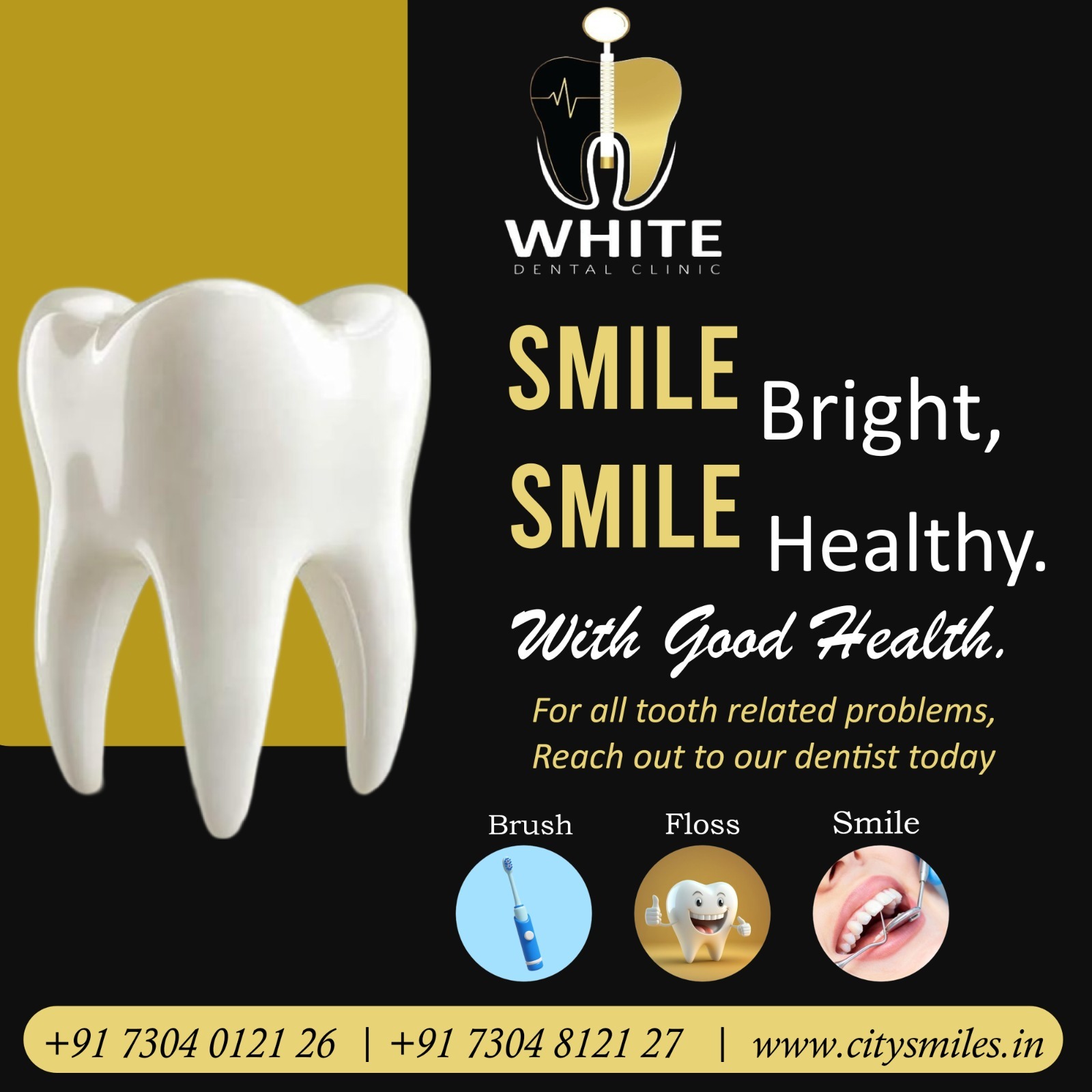 White Dental Clinic - Smile Bright, Smile Healthy