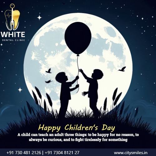 WHITE Dental Clinic wishes everyone a joyous and bright Children’s Day!