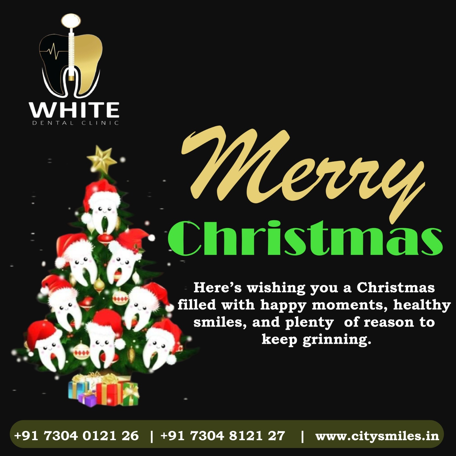 Merry Christmas from White Dental Clinic